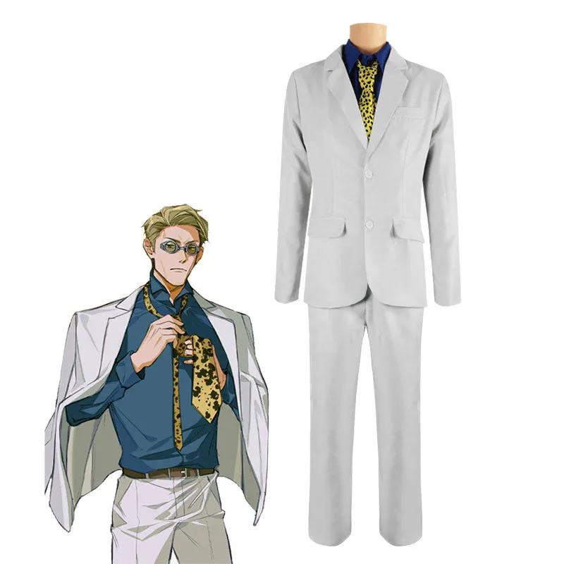 Jujutsu Kaisen Nanami Kento Gray Blue Cosplay Costumes