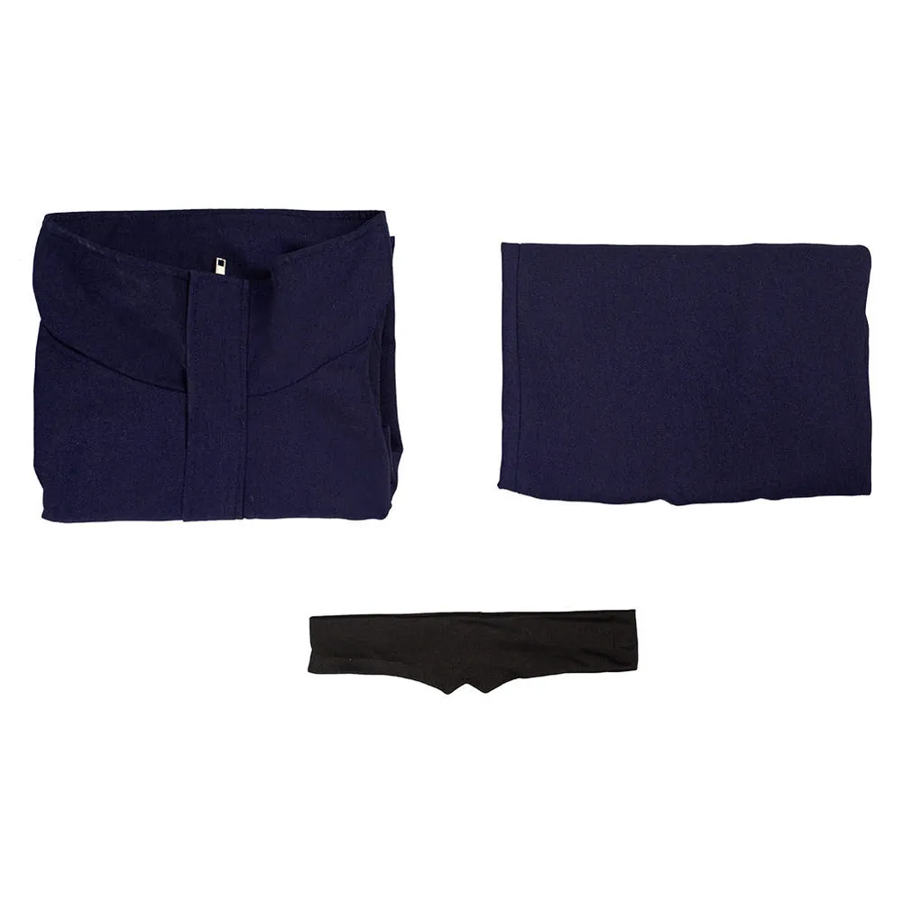 Jujutsu Kaisen Satoru Gojo Outfits Cosplay Costume with Blindfold