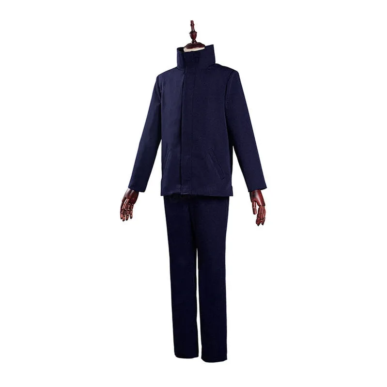 Jujutsu Kaisen Satoru Gojo Outfits Cosplay Costume with Blindfold
