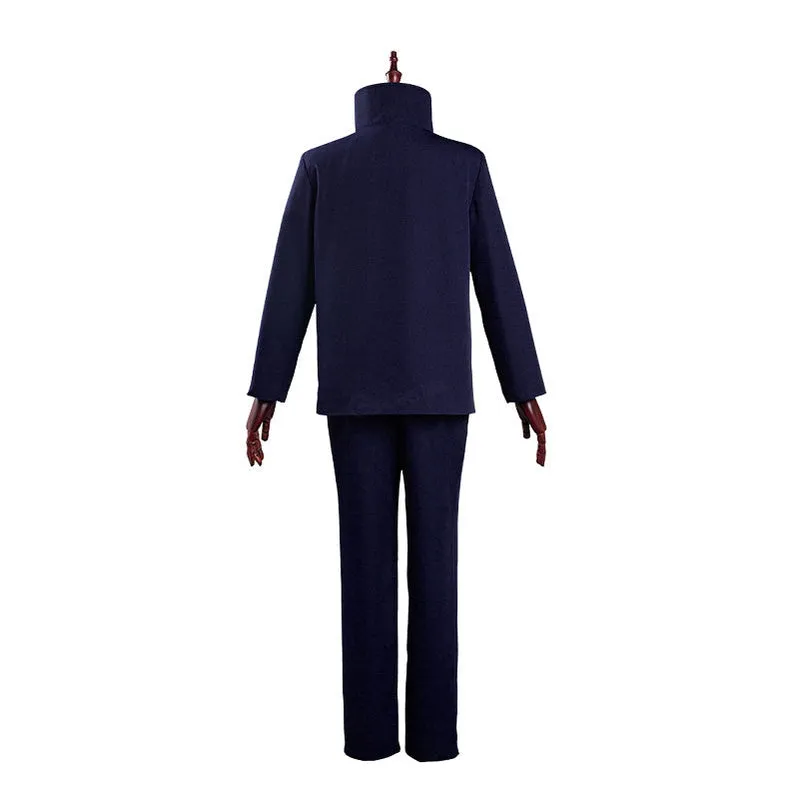 Jujutsu Kaisen Satoru Gojo Outfits Cosplay Costume with Blindfold
