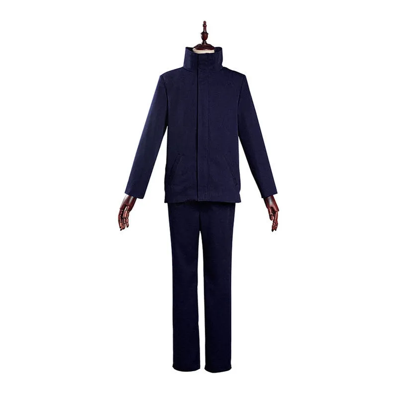 Jujutsu Kaisen Satoru Gojo Outfits Cosplay Costume with Blindfold