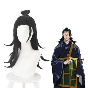 Jujutsu Kaisen Suguru Geto Black Cosplay Wigs