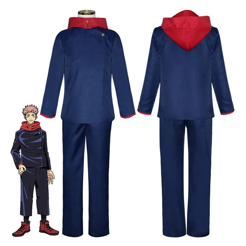 Jujutsu Kaisen Yuji Itadori Child Outfits Cosplay Costume