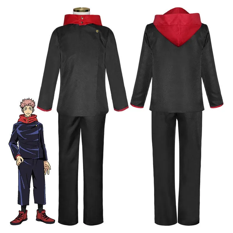 Jujutsu Kaisen Yuji Itadori Child Outfits Cosplay Costume