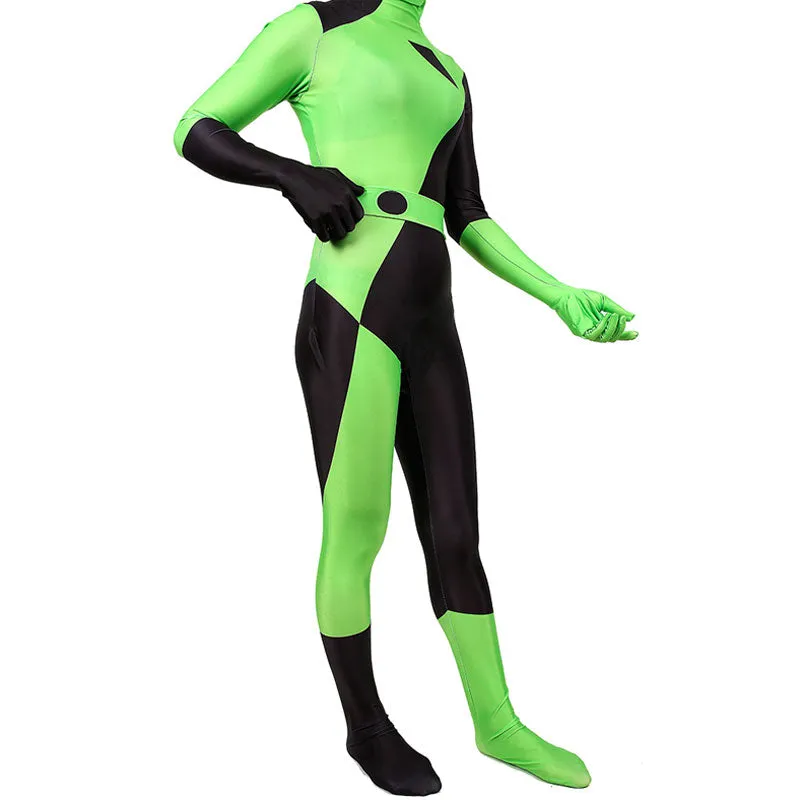 Kim Possible Shego Cosplay Costumes