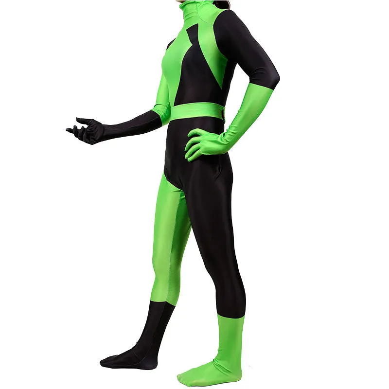 Kim Possible Shego Cosplay Costumes