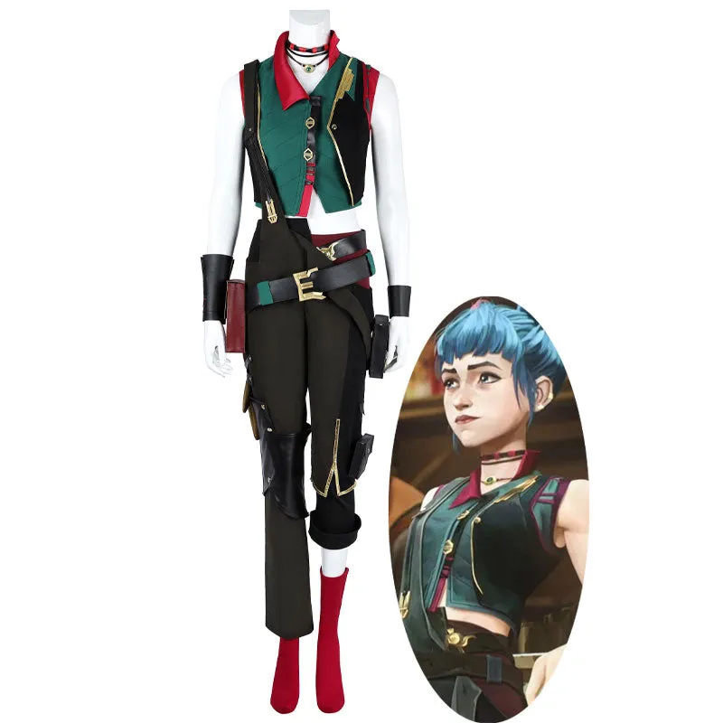 LOL Arcane Season 2 Universe Jinx Powder Cosplay Costumes