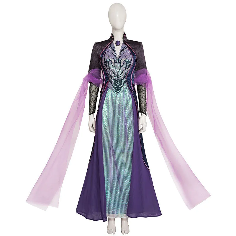 Marvel Agatha All Along Agatha Harkness Dress Cosplay Costume