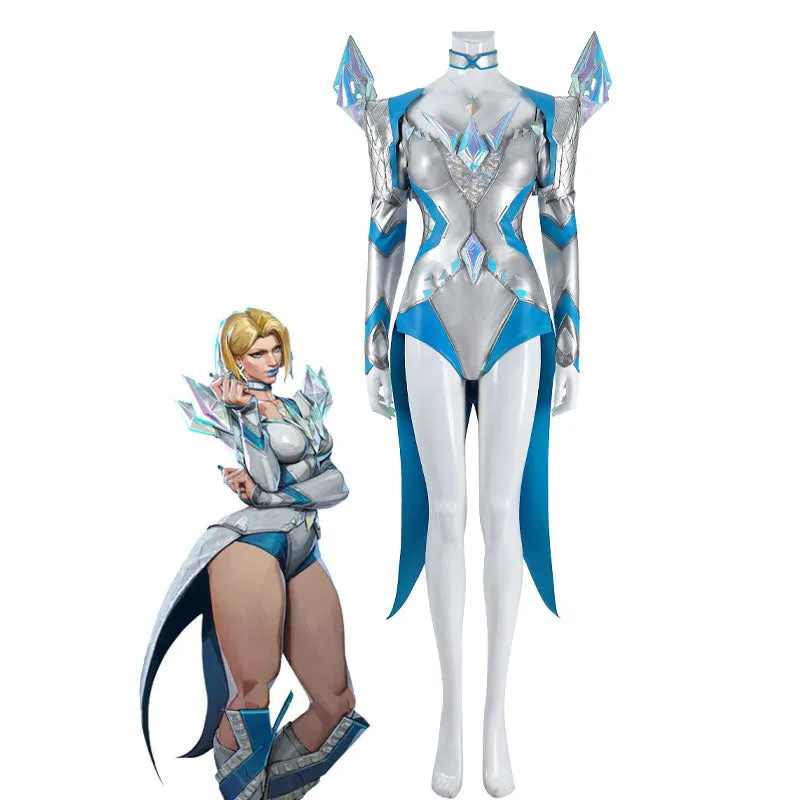Marvel Rivals Emma Frost White Queen Cosplay Costumes