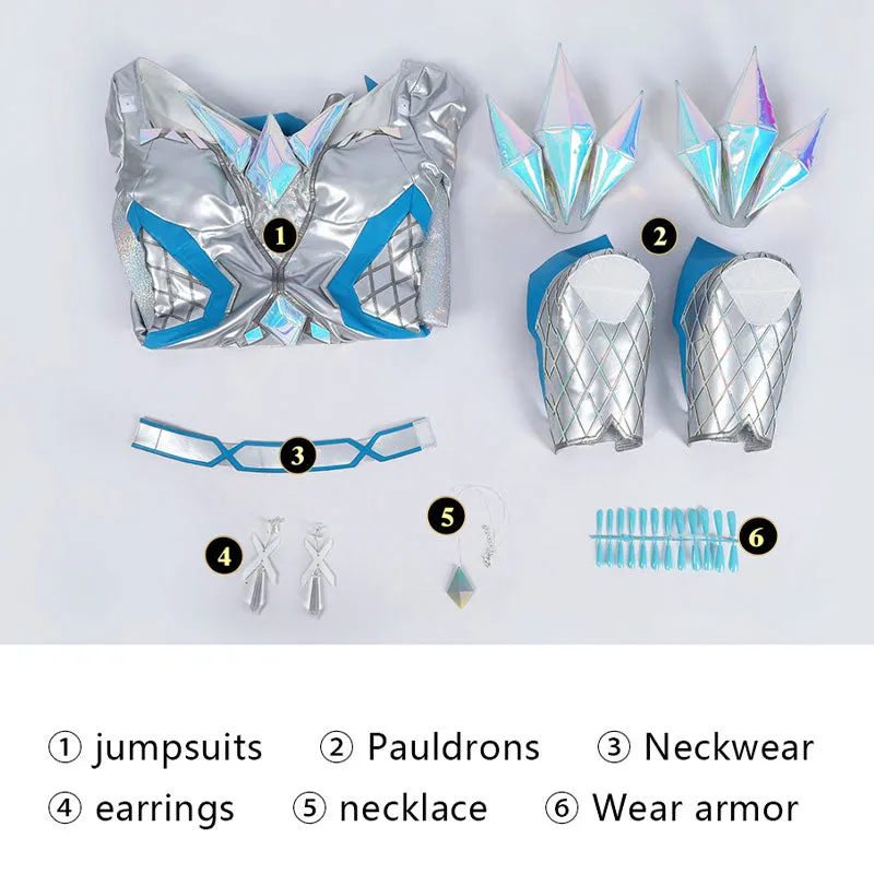 Marvel Rivals Emma Frost White Queen Cosplay Costumes