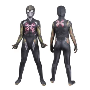Marvel's Midnight Suns Spider Man Jumpsuit Child Cosplay Costumes