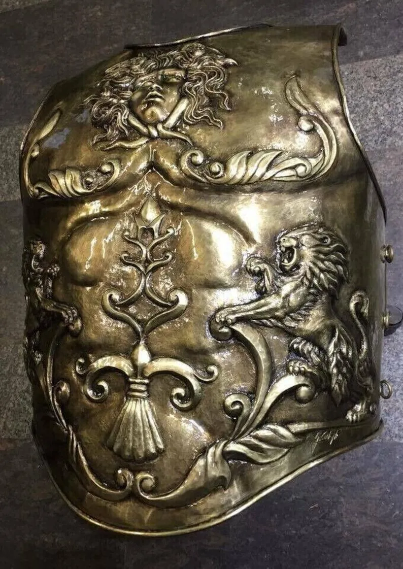 Medieval Armor Roman Cuirass Knight Breastplate Outfit Costume