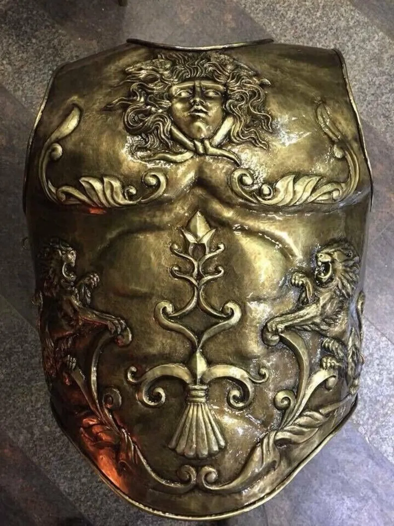Medieval Armor Roman Cuirass Knight Breastplate Outfit Costume