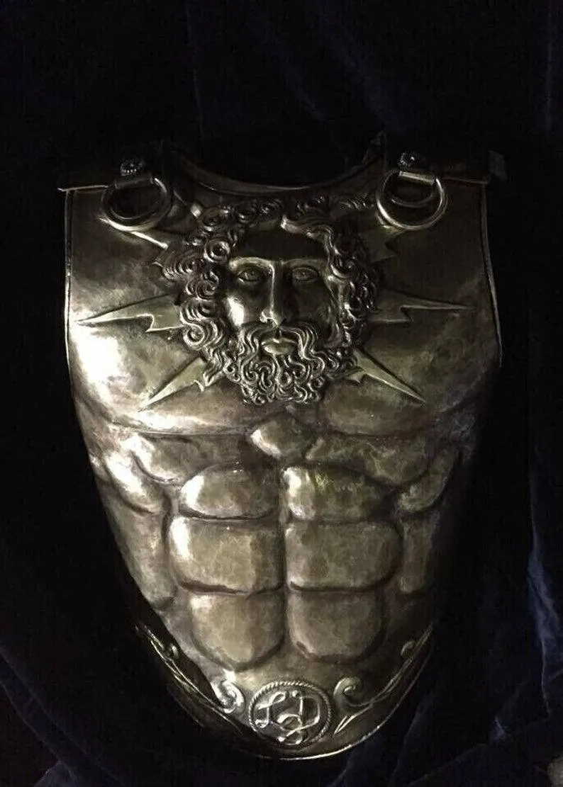 Medieval Armor Roman Cuirass Reenactment Knight Breastplate Outfit Costume