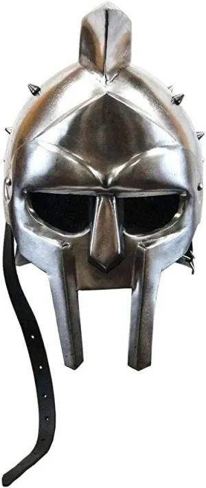 Medieval Gladiator Movie Replica Helmet Warrior Armor Knight Adult Costume