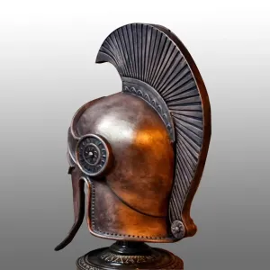 Medieval Greek Corinthian Ancient Greece Warrior Helmet