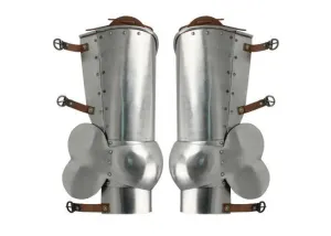 Medieval Italian 15th Century Poleyns Leg Armors