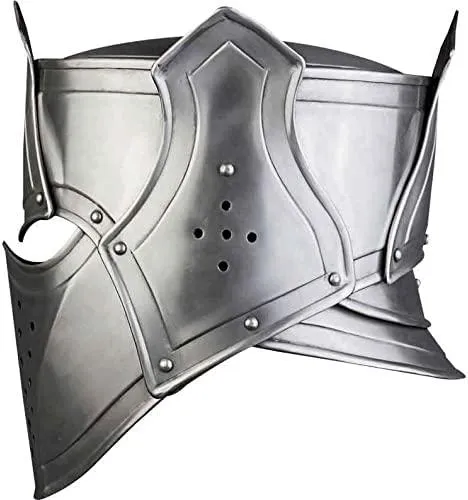 Medieval Kaldor 18 Gauge Steel Helmet ~ Crusader Knight Helmets ~ Best Gift for Him