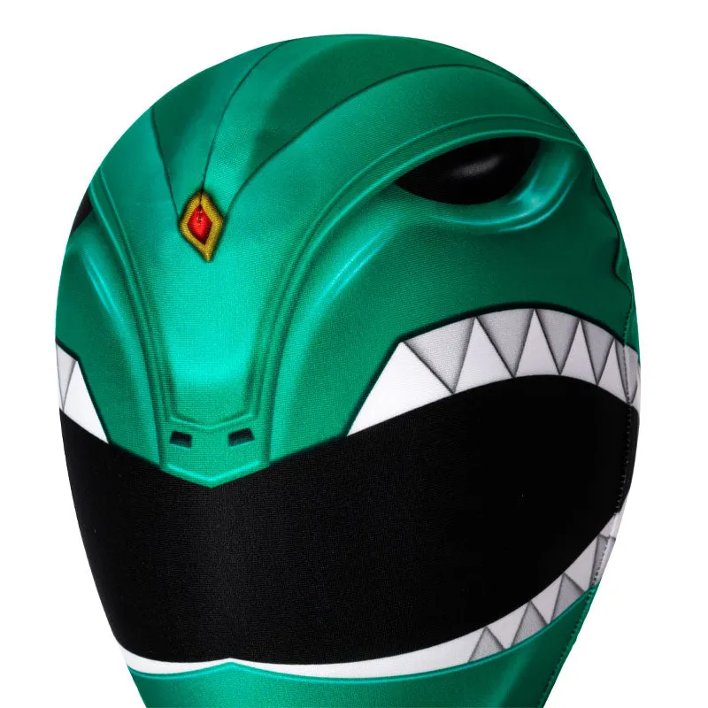 Mighty Morphin Power Rangers Yamato Tribe Knight Burai Dragon Ranger Green Ranger Children Jumpsuit Cosplay Costumes