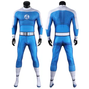Movie The Fantastic Four: First Steps The Thing Ben Grimm Jumpsuit Cosplay Costumes