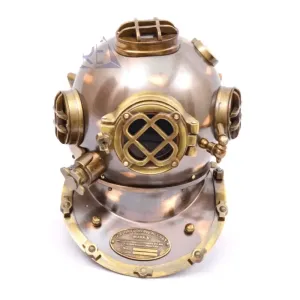 Nautical Navy Mark V Marine Antique Scuba Diving Helmet