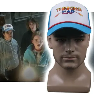 NEW 2022 Stranger Things Season 4 Dustin Thinking Cap Trucker Baseball Mesh Hat