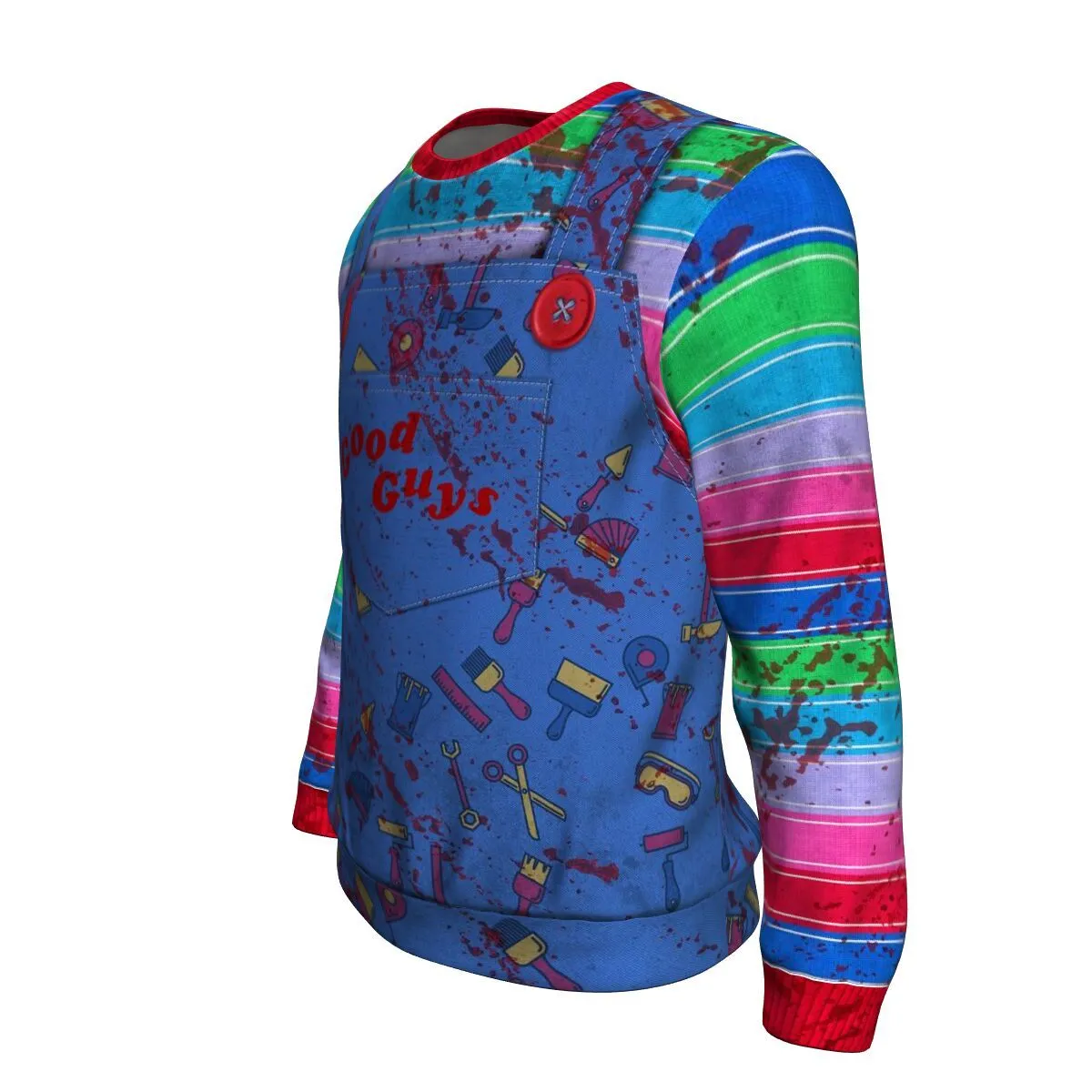 NEW Good Guys Chucky Handcrafted Premium 3D Graphic Sweatshirt Unisex Jumper