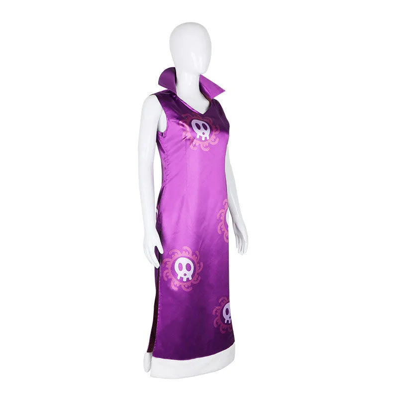 One Piece Boa Hancock Dress Cosplay Costumes