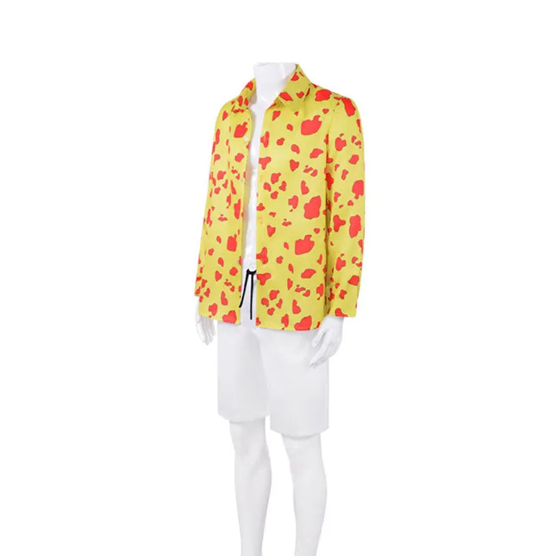 One Piece Film Red 2022 Movie Trafalgar D. Water Law Shirts Cosplay Costumes