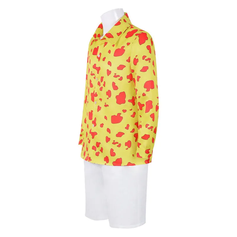 One Piece Film Red 2022 Movie Trafalgar D. Water Law Shirts Cosplay Costumes