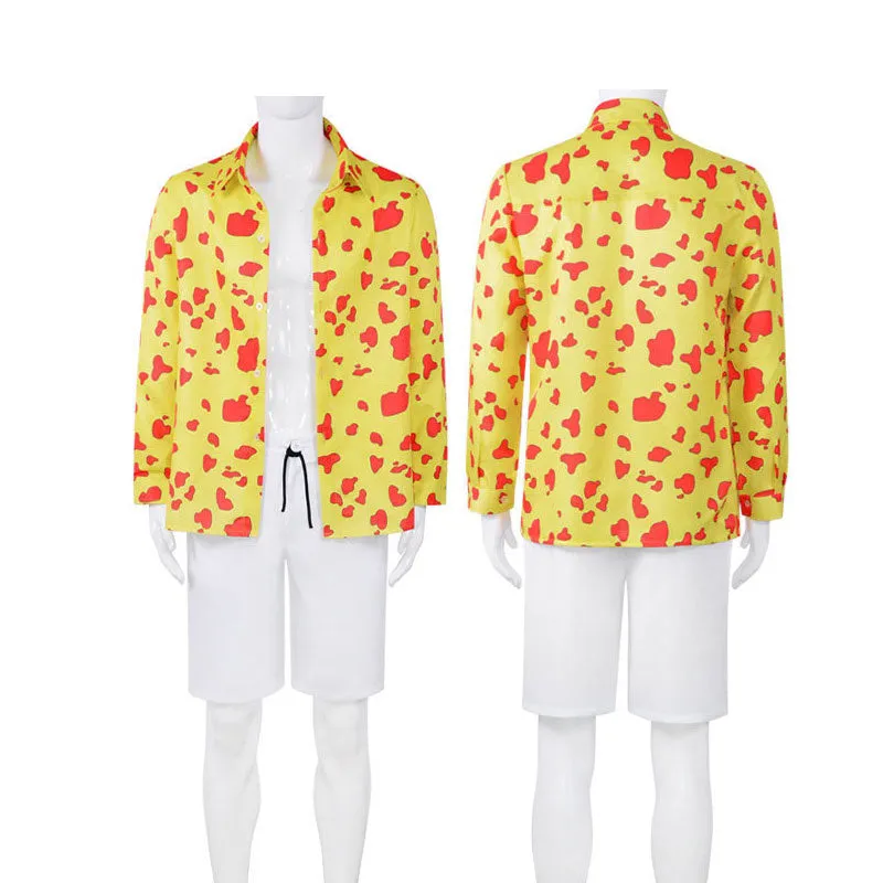 One Piece Film Red 2022 Movie Trafalgar D. Water Law Shirts Cosplay Costumes