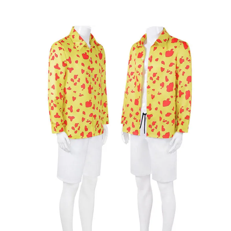 One Piece Film Red 2022 Movie Trafalgar D. Water Law Shirts Cosplay Costumes