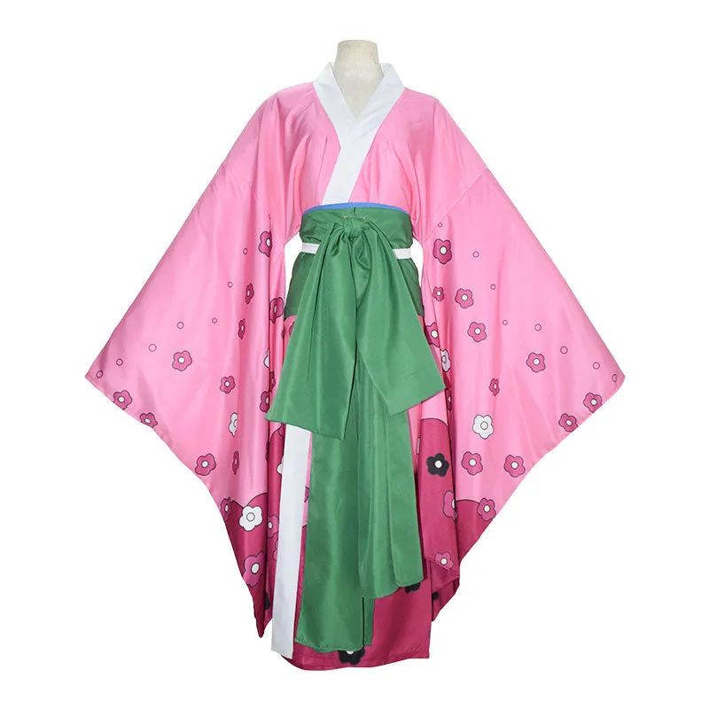 One Piece Kozuki Hiyori Cosplay Costumes