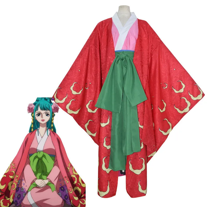 One Piece Kozuki Hiyori Cosplay Costumes