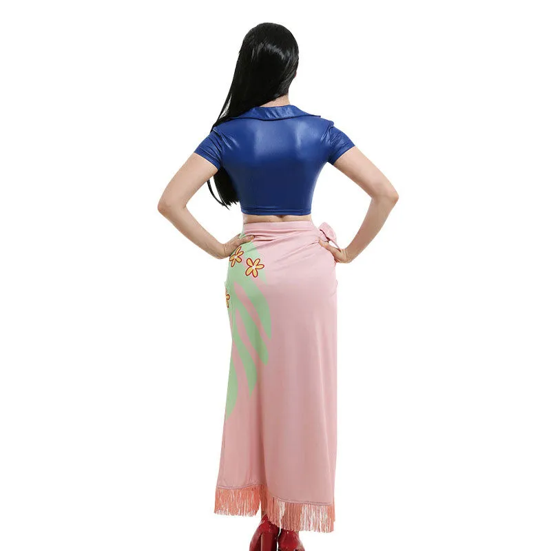 One Piece Nico Robin Halloween Cosplay Costume