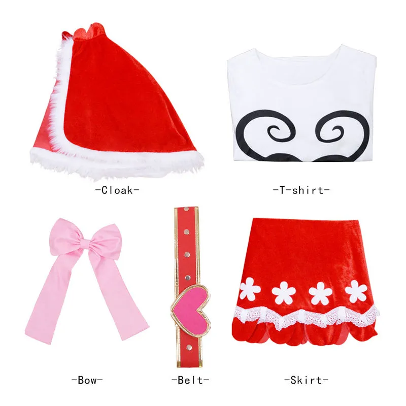 One Piece Perona Christmas Cosplay Costumes