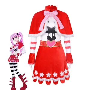 One Piece Perona Christmas Cosplay Costumes