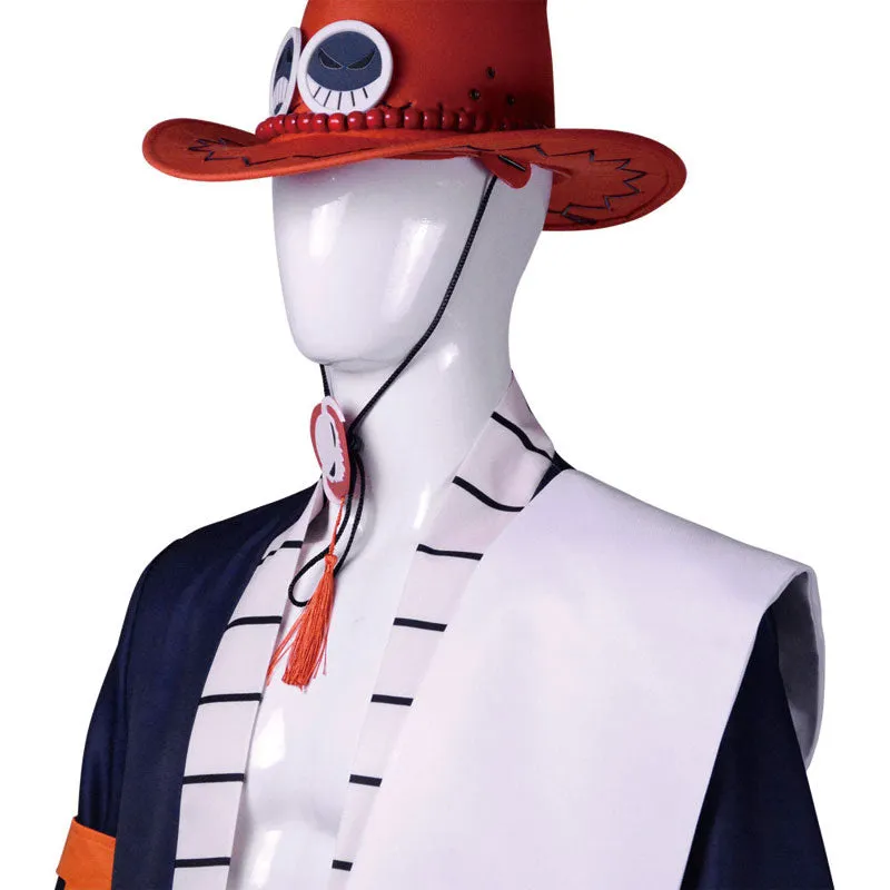 One Piece Portgas D. Ace Halloween Cosplay Costume