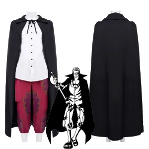 One Piece Red-Haired Shanks Halloween Cosplay Costumes