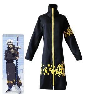 One Piece Trafalgar D. Water Law 5 Star Concept Cloak Cosplay Costumes