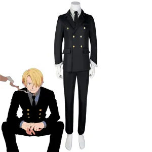 One Piece Vinsmoke Sanji Cosplay Costumes