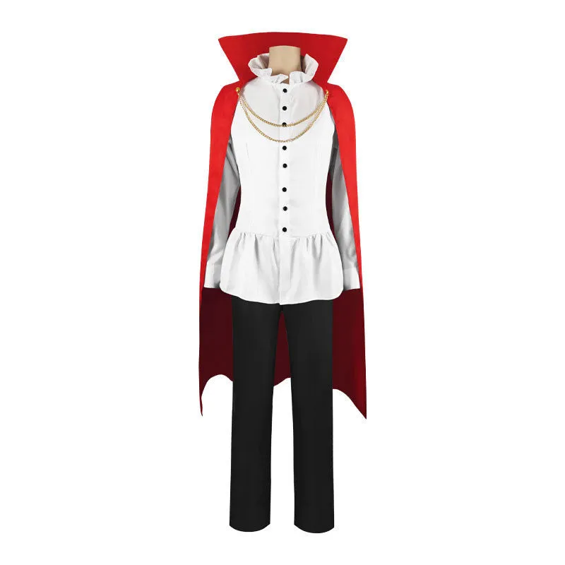 One Piece Vinsmoke Sanji Red Cosplay Costumes
