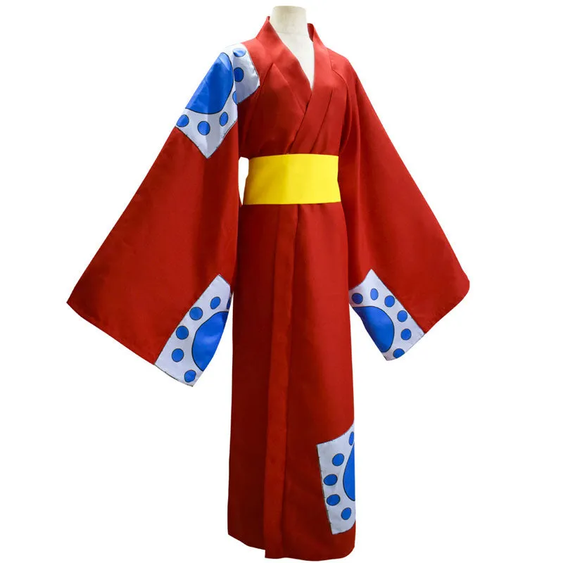 One Piece Wano Country Monkey D. Luffy Cosplay Costumes