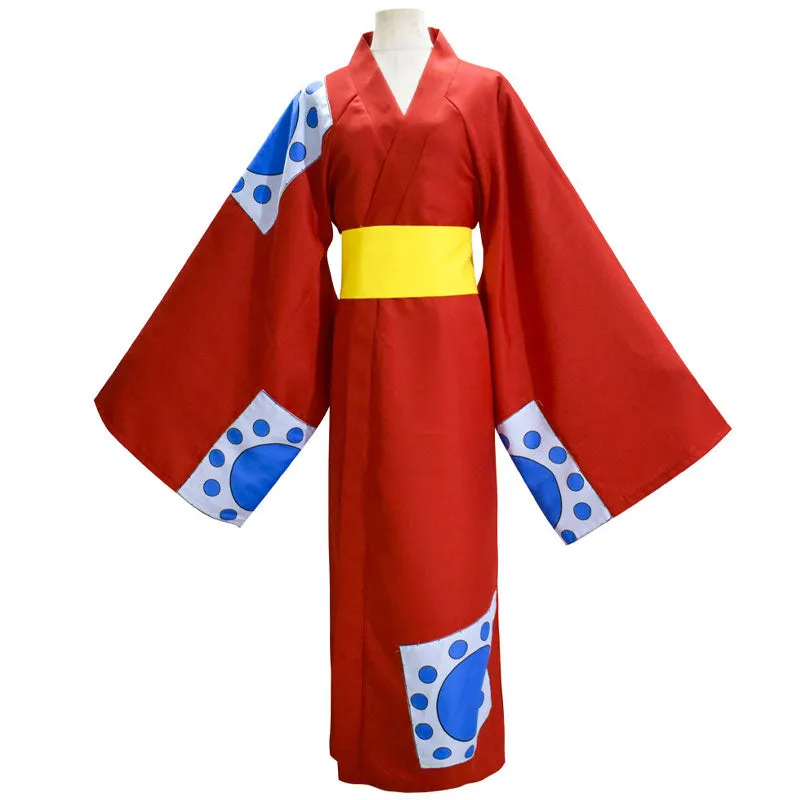 One Piece Wano Country Monkey D. Luffy Cosplay Costumes