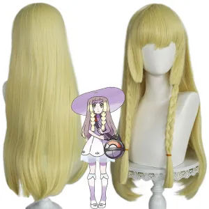 Pokemon Sun and Moon Lillie Cosplay Wig