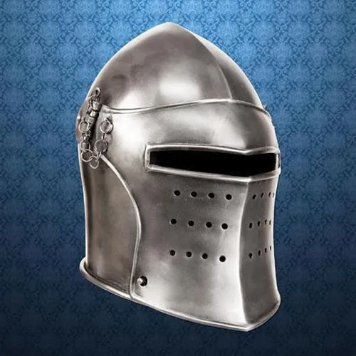 Premium Visored Bascinet Helmet  Ideal for Historical Reenactments and Collectors