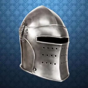 Premium Visored Bascinet Helmet  Ideal for Historical Reenactments and Collectors