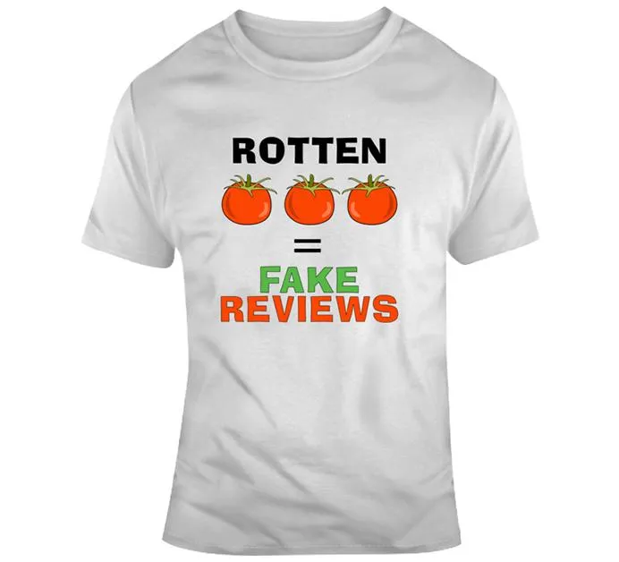 Rotten Tomatoes Fake Reviews White Tee Unisex Classic T Shirt