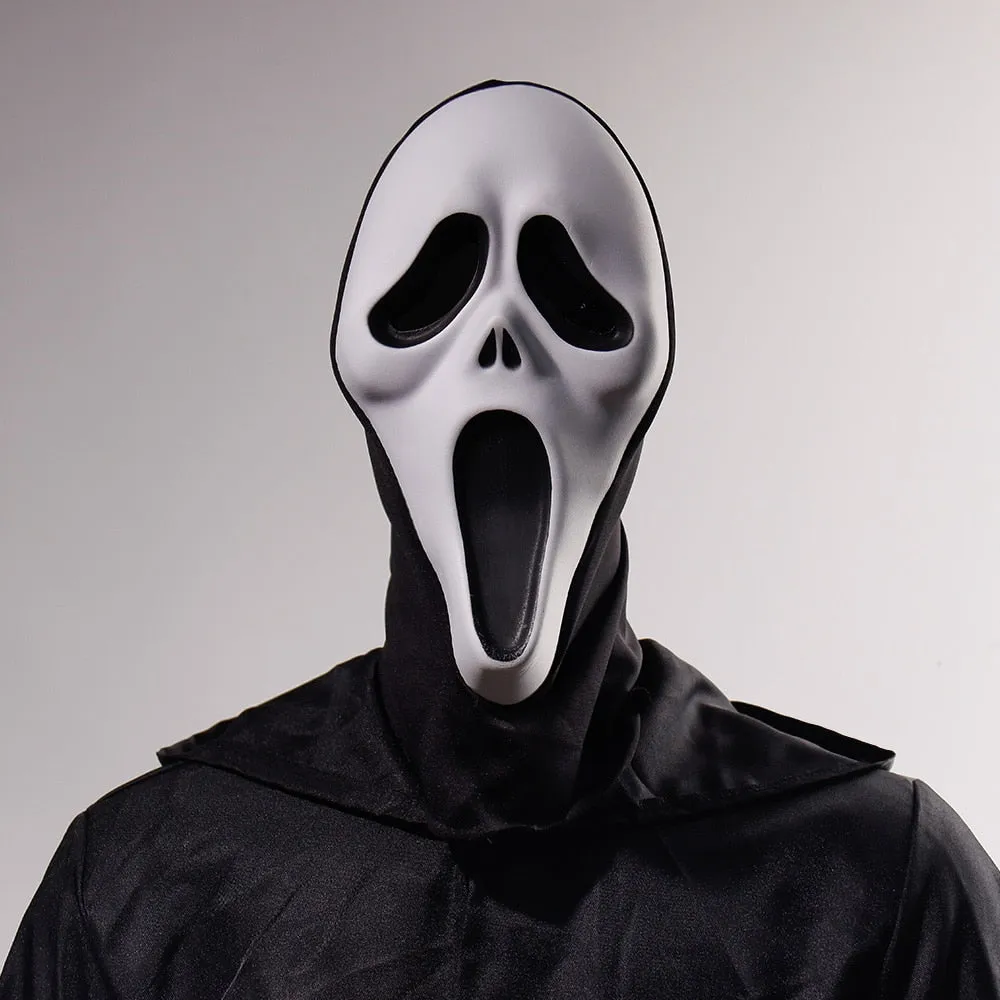 Scream The Movie Face Mask | Halloween Cosplay Costume Scream Movie Mask Prop