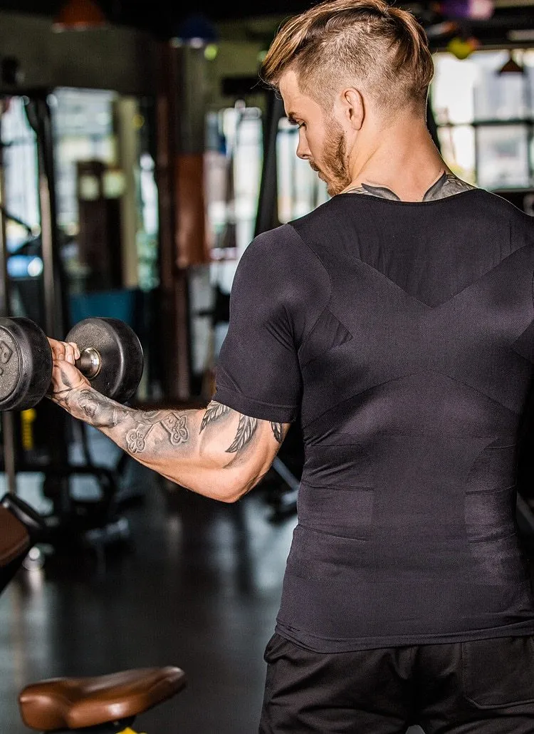 ShapeMe-Top Compression Posture T-Shirt